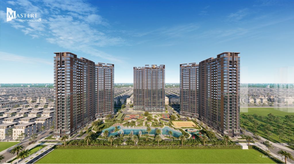 Southern Square 2 Phối cảnh phân khu Southern Square tại Masteri Sky Quarter