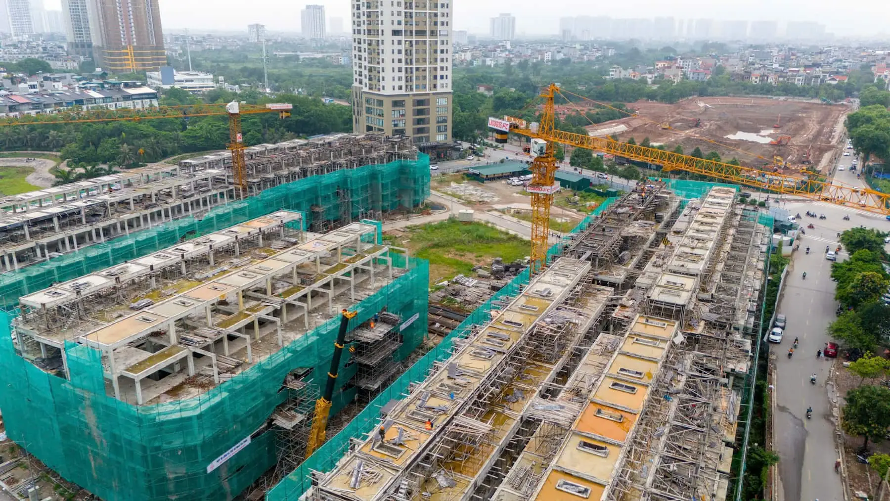 Tiến độ thi công dự án Central Lakeside