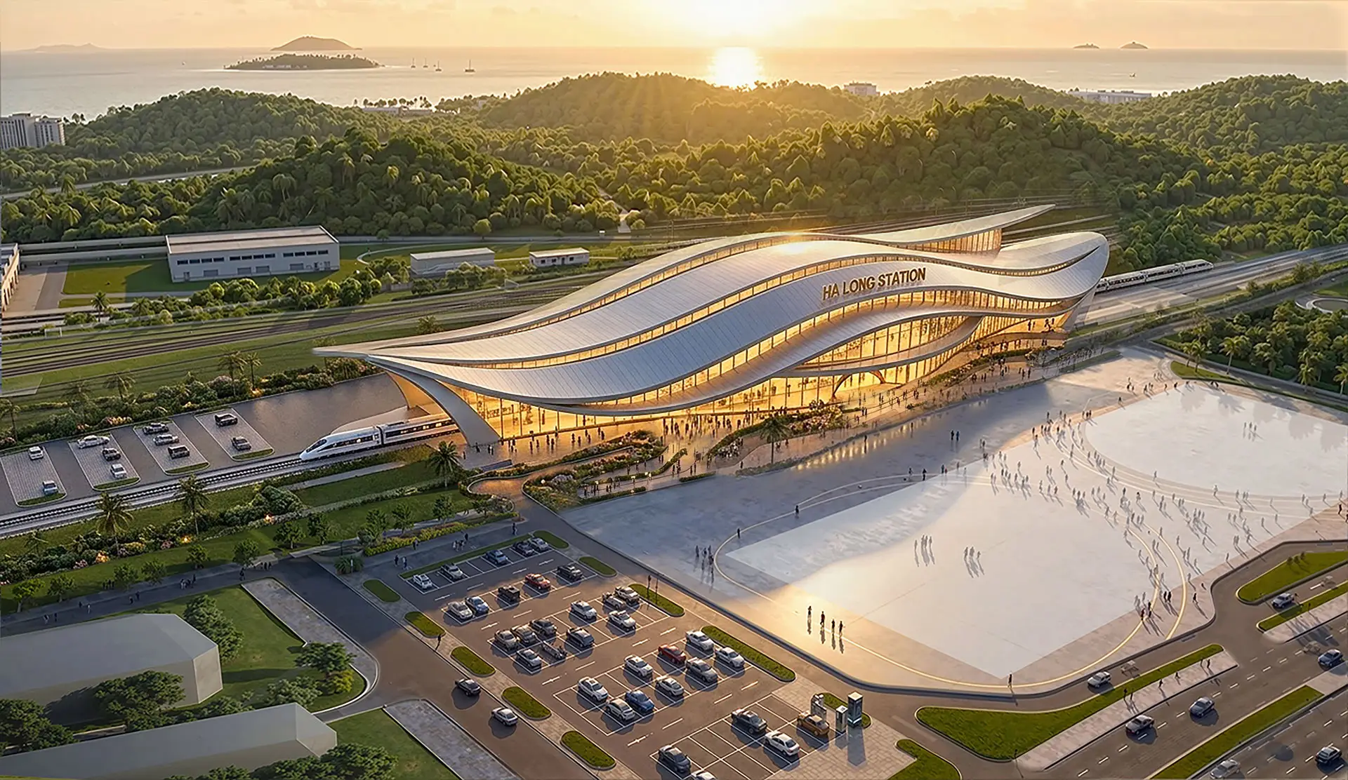 Khu TOD và Outlet tại Vinhomes Global Gate Hạ Long