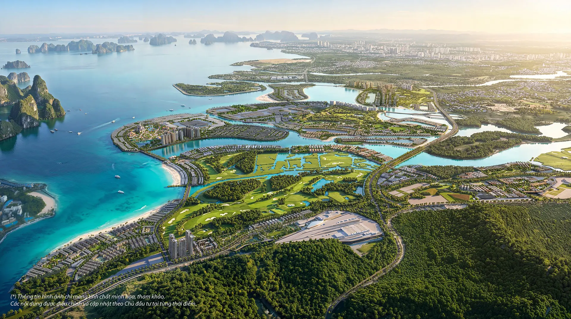 Phối cảnh khu đô thị Vinhomes Global Gate Hạ Long