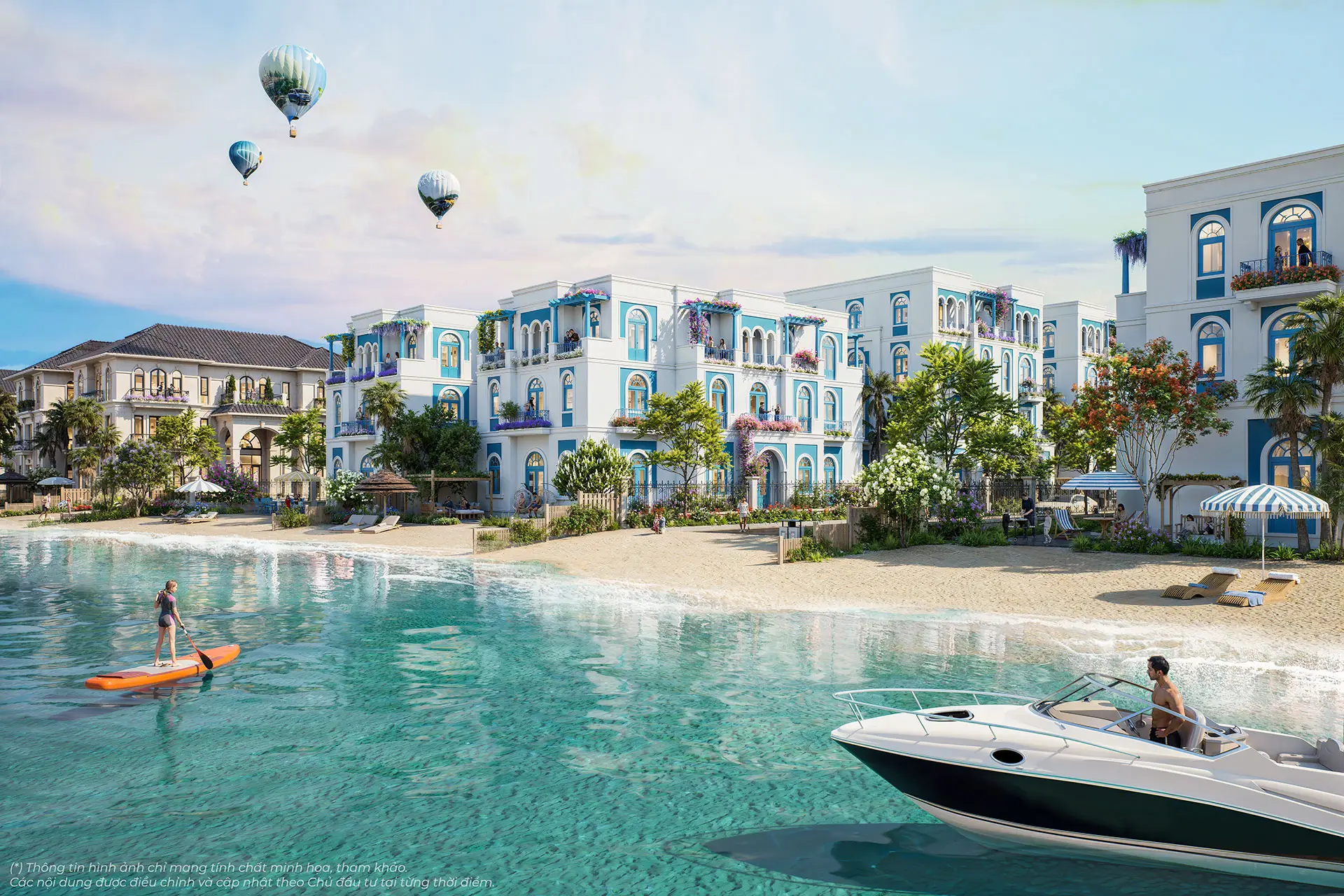 Biệt thự mang phong cách Địa Trung Hải tại Vinhomes Global Gate